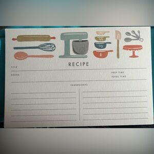 Rifle Paper Co. Recipe Cards